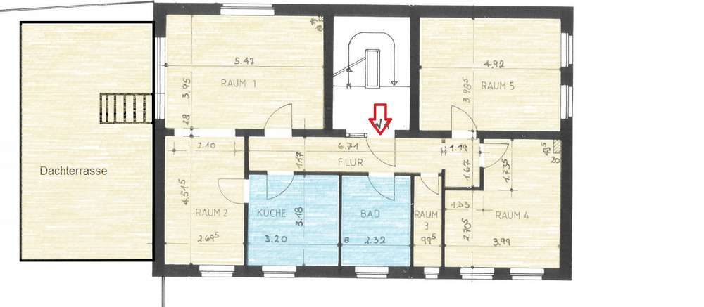 4-Zimmer-Wohnung in Hildesheim — Braunschweigerstr.