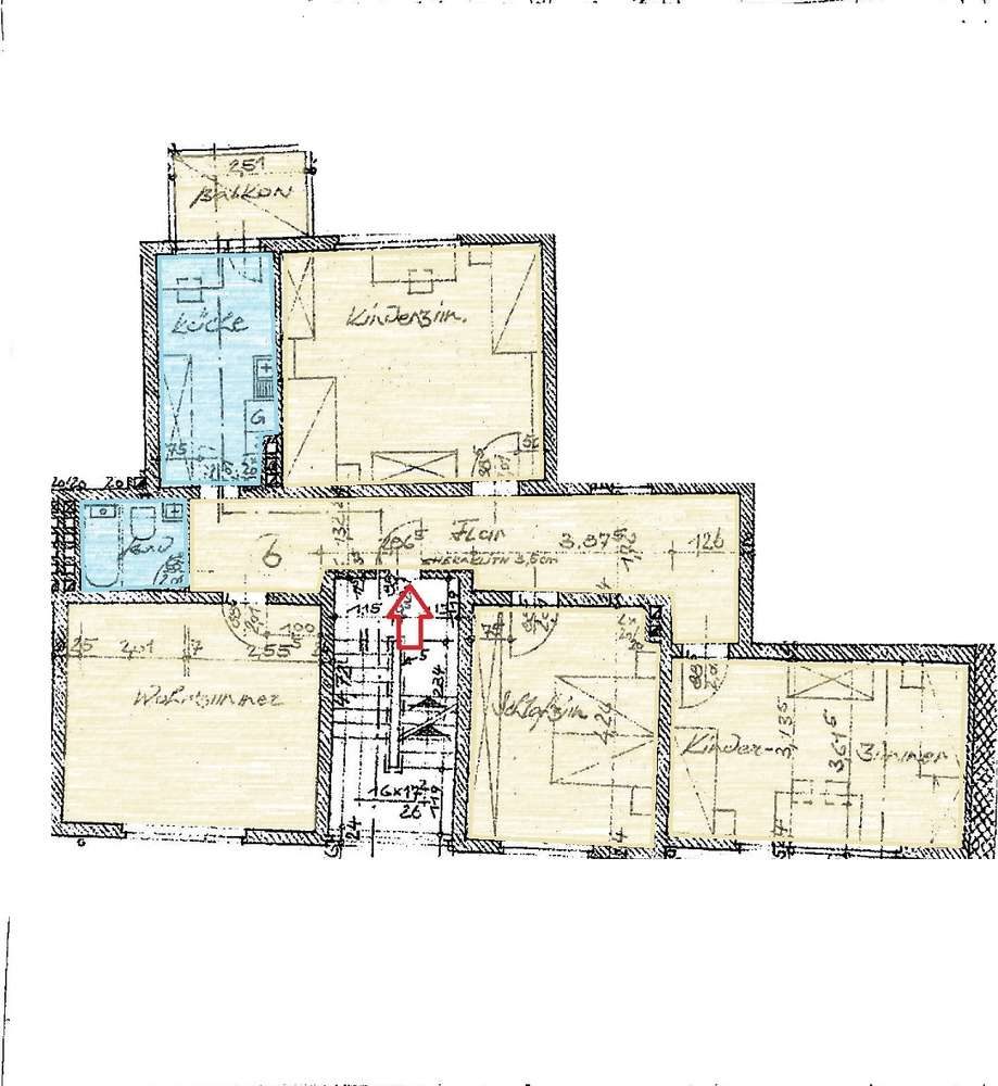 4-Zimmer-Wohnung in Hildesheim — Annenstr.