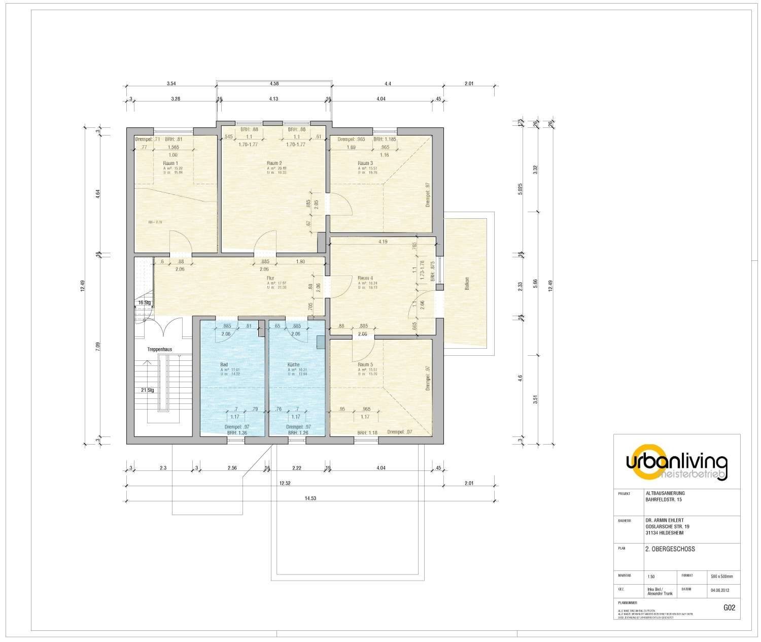 5-Zimmer-Wohnung in Hildesheim